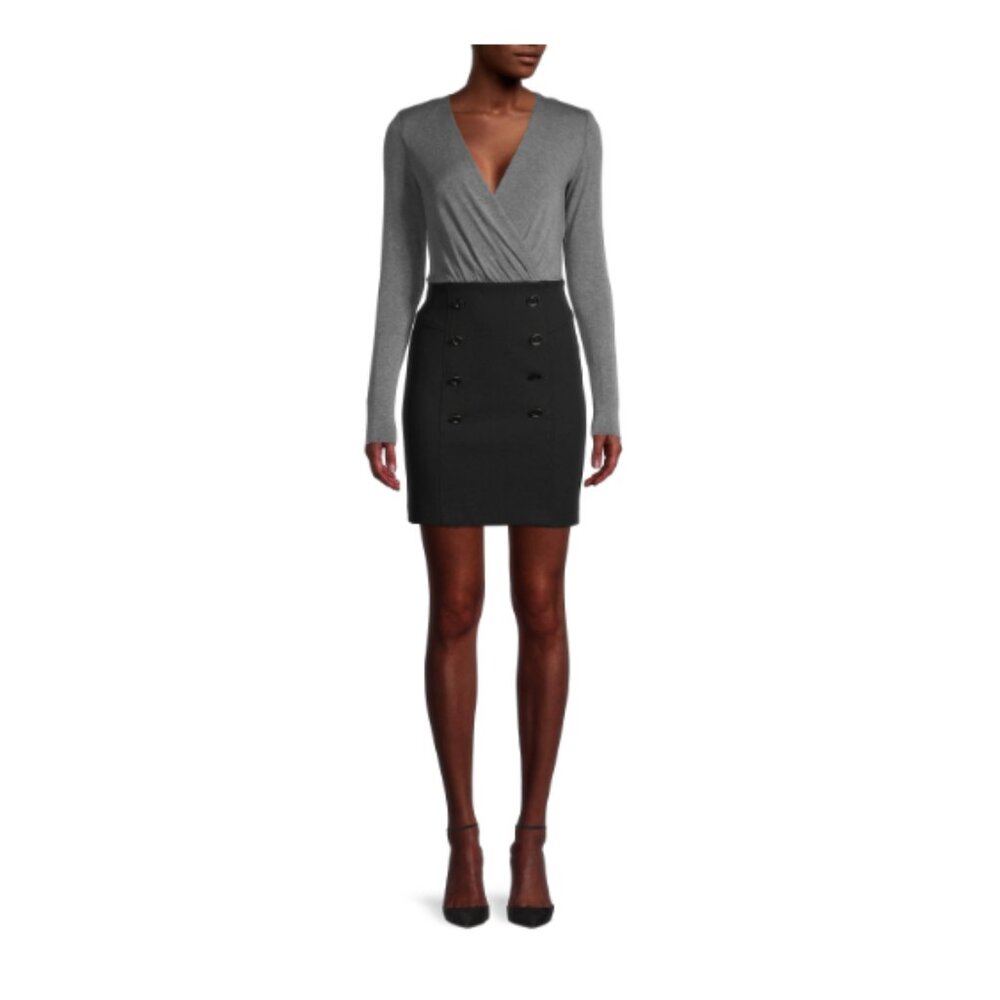 Bailey 44 Long-Sleeve Sheath Dress (Medium)